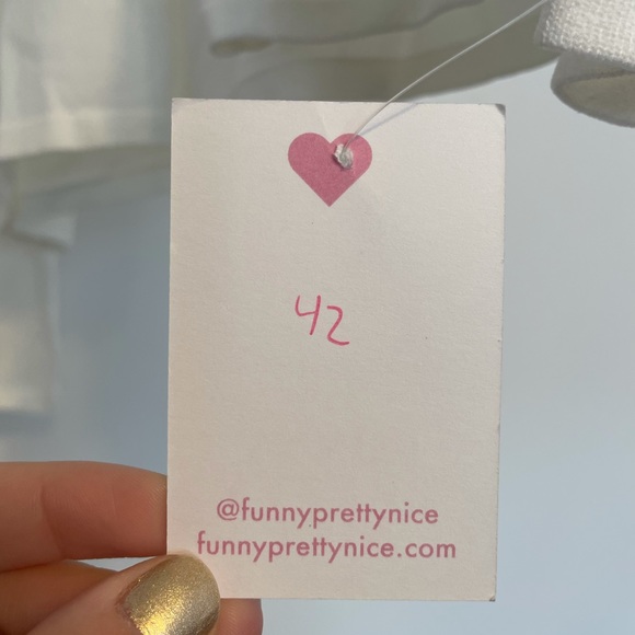 1 white petite L INC brand sweater and 1 yellow petite M Liz Baker Sweater - Picture 4 of 9